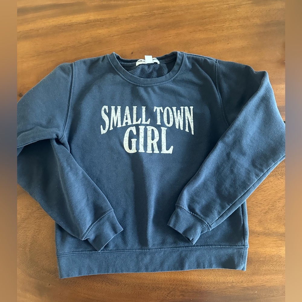 Girls Sub Urban Riot Sweatshirt